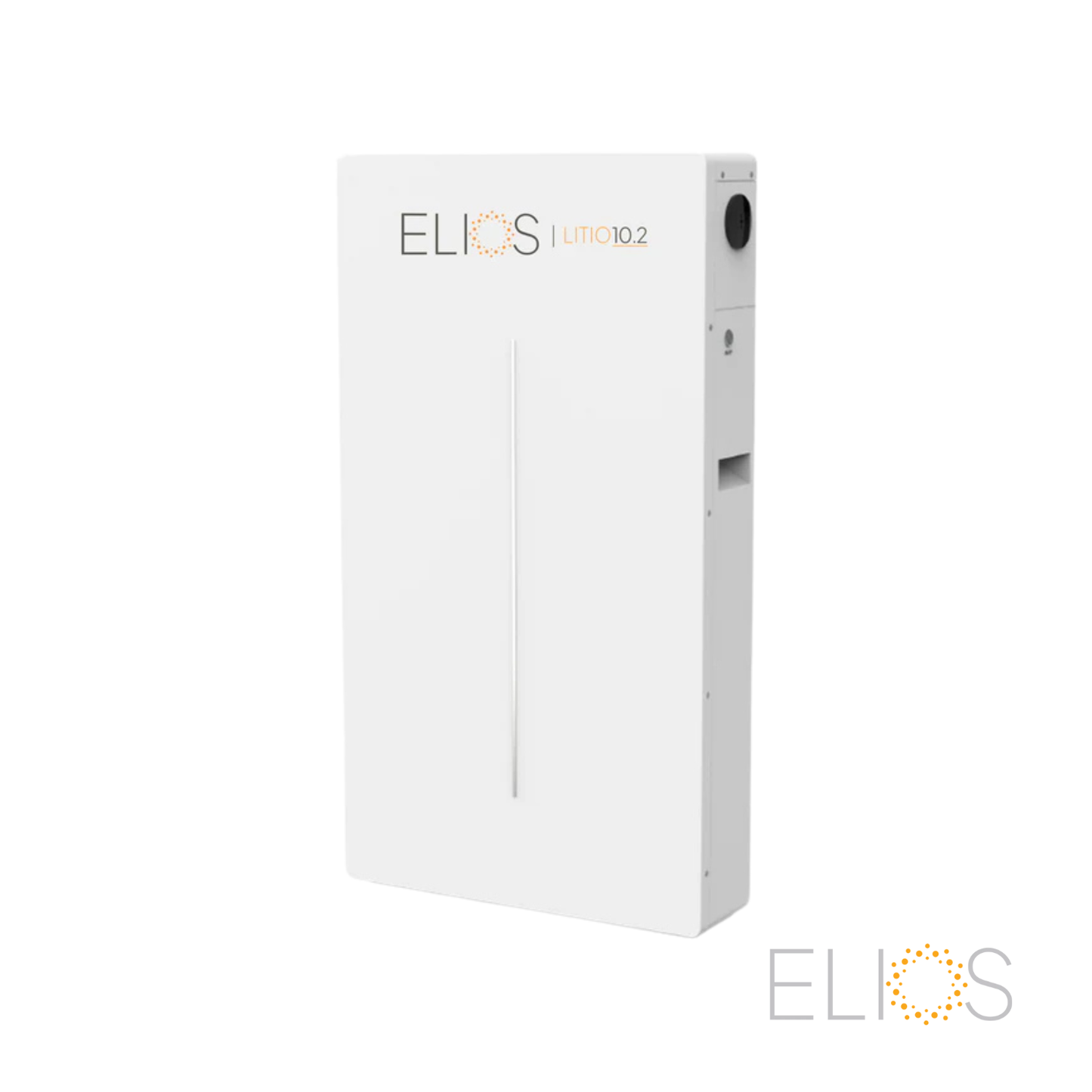 Batterie Elios Litio 10.2 – 10.24 kWh 51.2 V Wall-Mount LiFePO₄ (Wi-Fi, IP65, UL9540A)