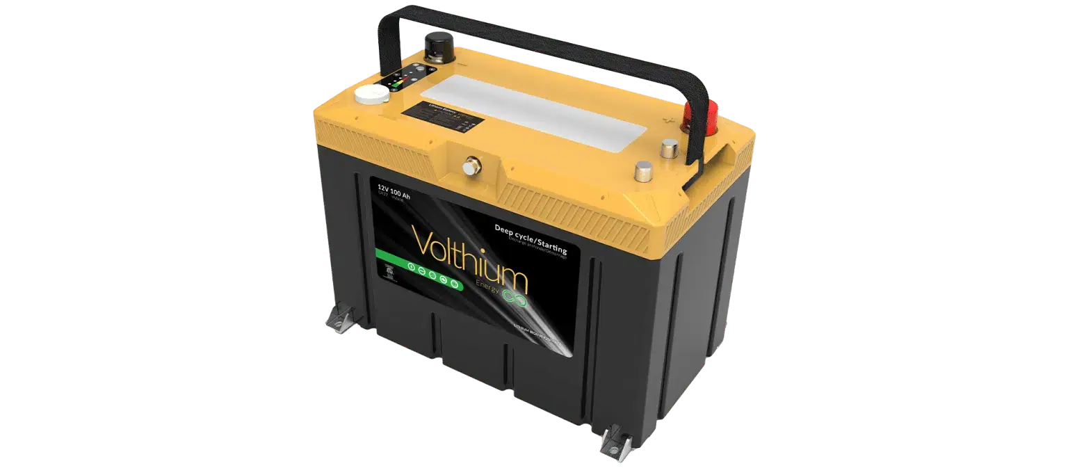 Batterie Volthium 12V 100Ah – PRO Series (LiFePO₄, Bluetooth, IP67, 10 ans) Boutique Solaire Québec