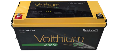 Batterie Volthium 12 V 200 Ah – Auto-chauffante LiFePO₄ 4D (Bluetooth, IP55, Double Chauffage, 10 ans) Boutique Solaire Québec