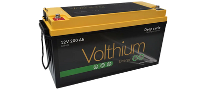 Batterie Volthium 12 V 200 Ah – Auto-chauffante LiFePO₄ 4D (Bluetooth, IP55, Double Chauffage, 10 ans) Boutique Solaire Québec