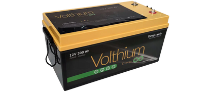 Batterie Volthium 12 V 300 Ah – Auto-chauffante LiFePO₄ 8D (Double chauffage, BMS accessible, IP55, 10 ans) Boutique Solaire Québec