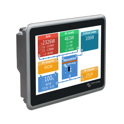 Victron Ekrano GX | Centrale de contrôle 7″ tactile avec WiFi & monitoring GX Boutique Solaire Québec