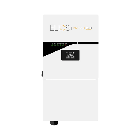 Elios Inversa1510 48 V – Onduleur-Chargeur Hybride 10 kW / 15 kW PV (UL1741SB, 5 ans) Elios