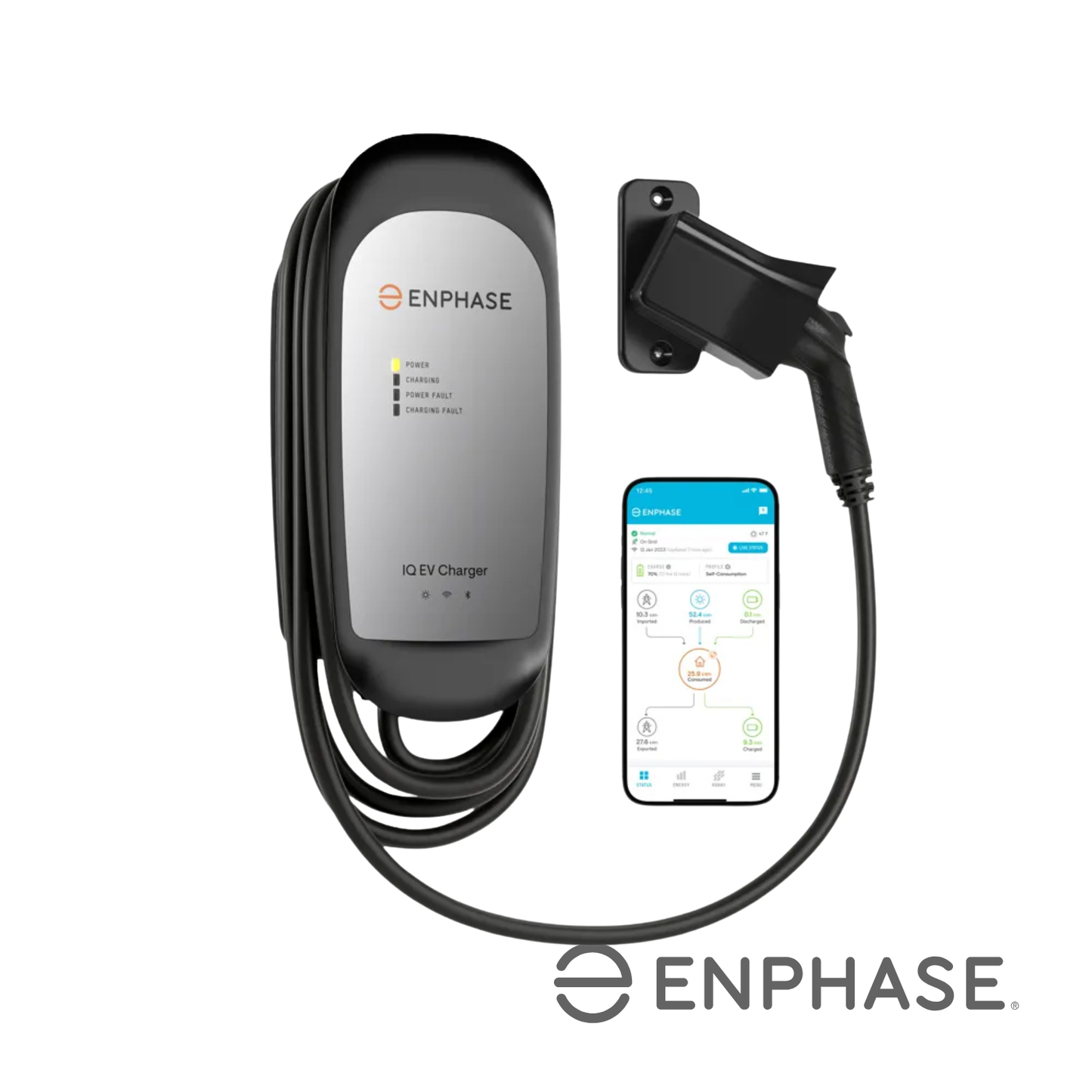 Chargeur EV Enphase IQ 50 – 40A 9,6 kW