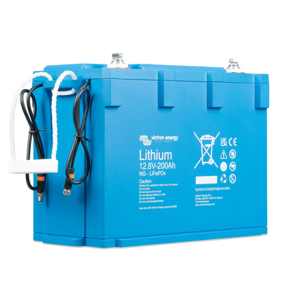 Batterie Victron Energy NG 12.8 V 200 Ah LiFePO₄ (IP65, Bluetooth, Scalable jusqu'à 385 kWh) Boutique Solaire Québec