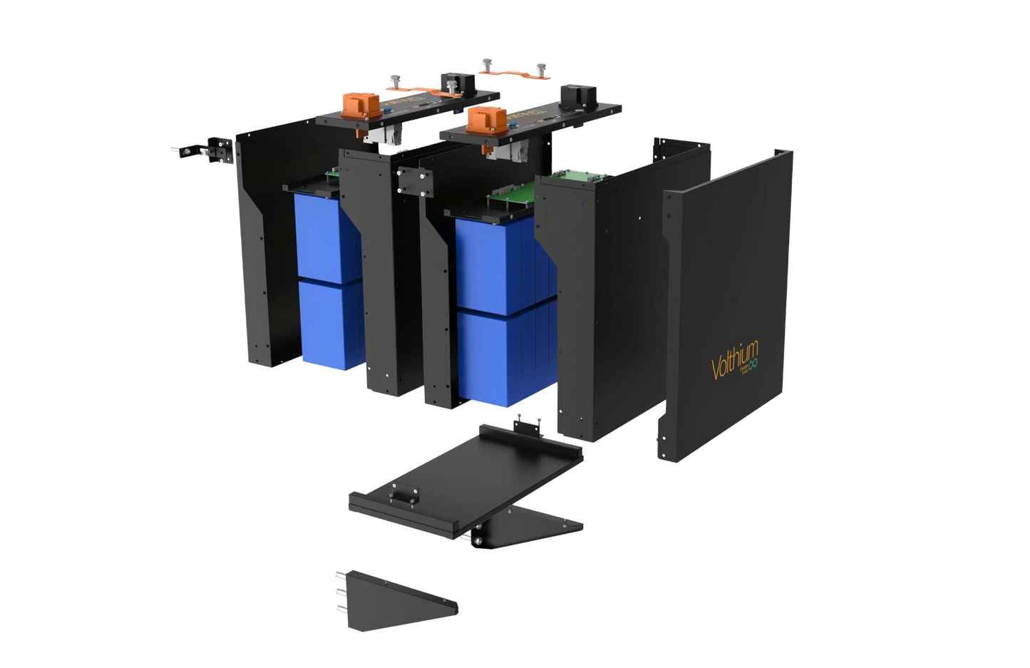 Batterie lithium Volthium UL9540 10 kWh – 51.2 V Rackmount | Québec & Canada