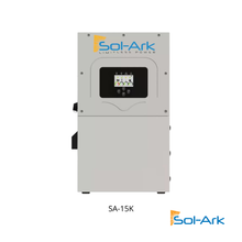 Onduleur-Chargeur Hybrid Sol-Ark Whole Home 15K-2P 120 V – 15 kW continu, 200 A Pass-through, 10 ans