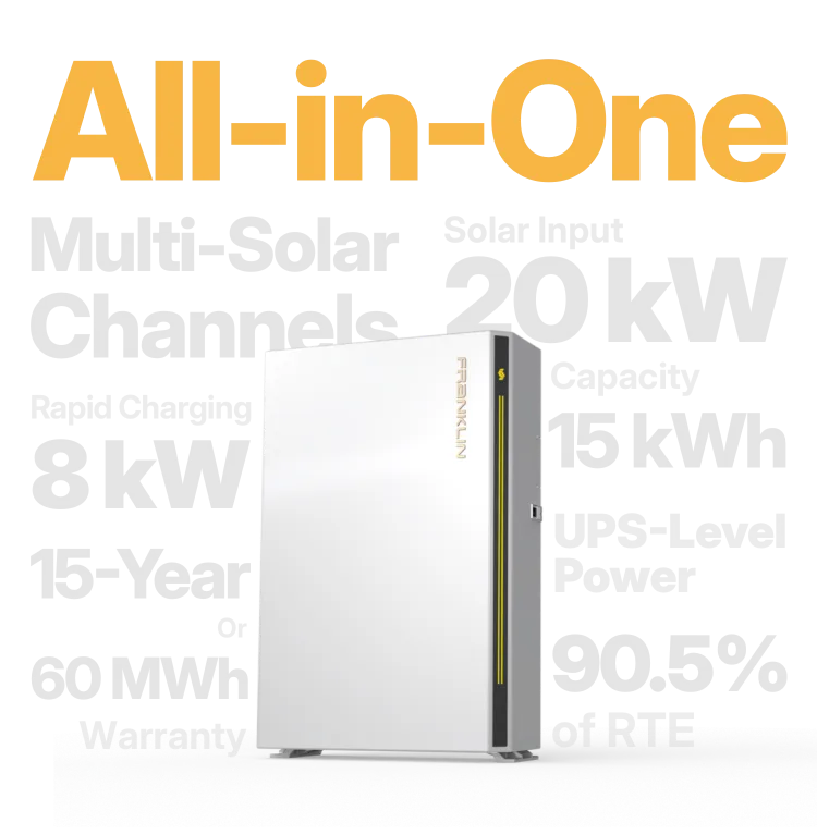 FranklinWH aPowerS 15 kWh – Batterie solaire avec onduleur intégré