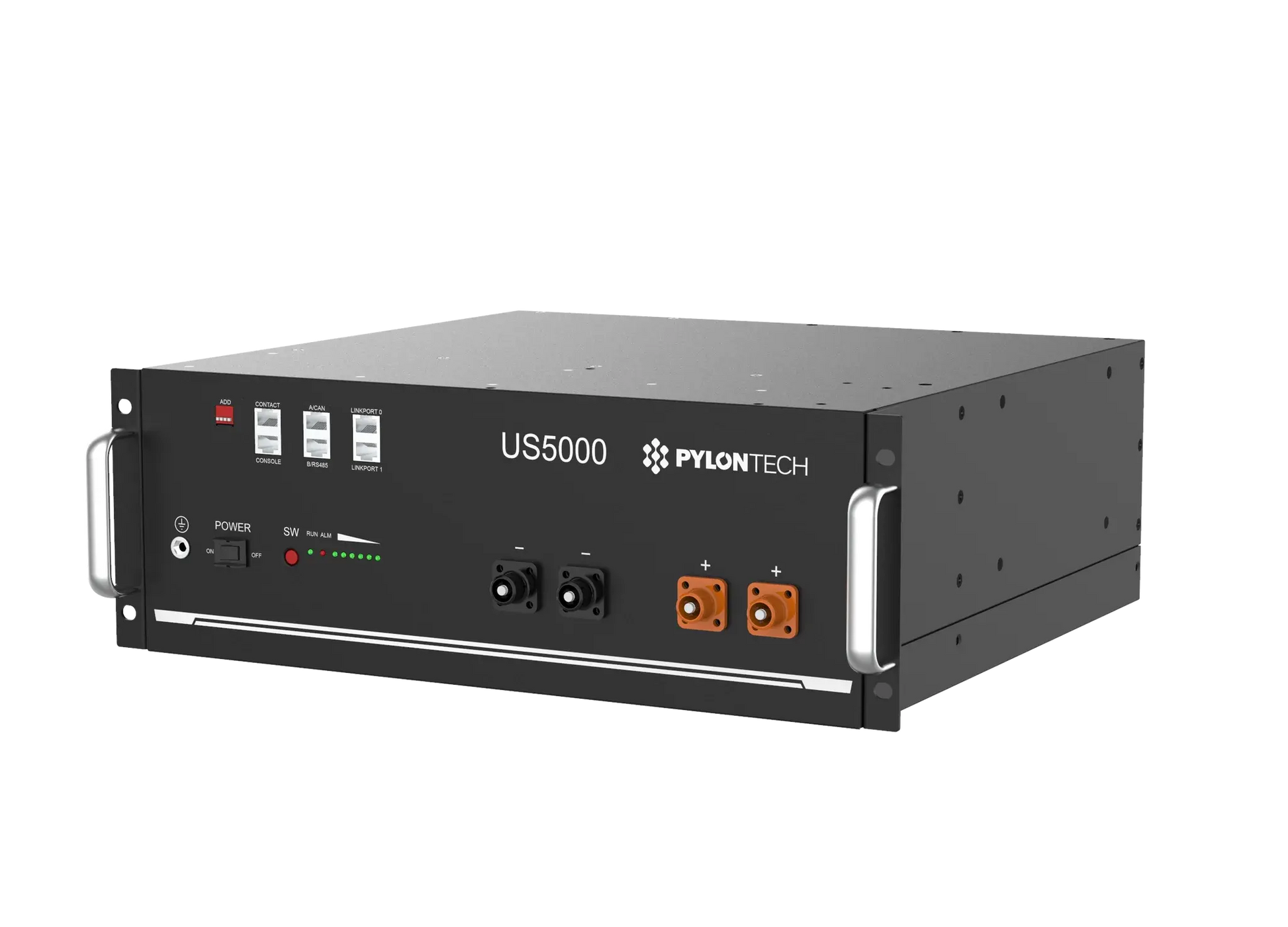 Pylontech US5000 48 V – 4.8 kWh LiFePO₄ (Rack 19″, 6000 cycles, CAN/RS485) Boutique Solaire Québec